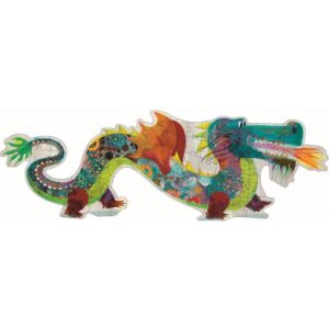 DJECO-Puzzle Gigante El Dragón León