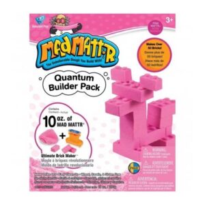 Mad Mattr Fabrica tus propios ladrillos color Rosa (283 gr)