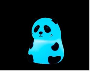 Lampara de silicona en forma de Panda de Little L