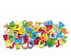 DJECO Magnéticos 83 Letras pequeñas