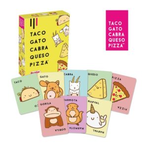 Taco, Gato,Cabra, Queso, Pizza