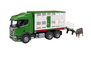 BRUDER Camión transporte de ganado
