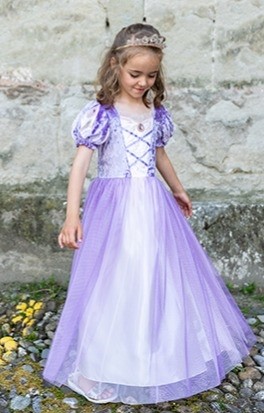 Disfraz de la Princesa Rapunzel 5-6 años de Great Pretenders