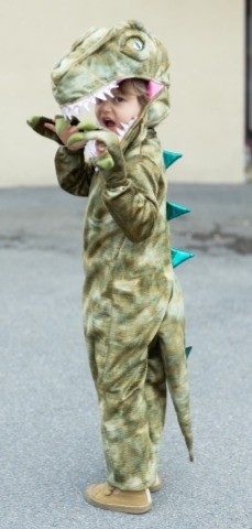Disfraz cocodrilo Raptor 4-6 años